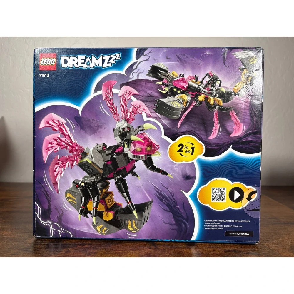 LEGO DREAMZzz Nightmare Scorpion Digger 71513 2-in-1‎ Building Toy Set 505 Pcs